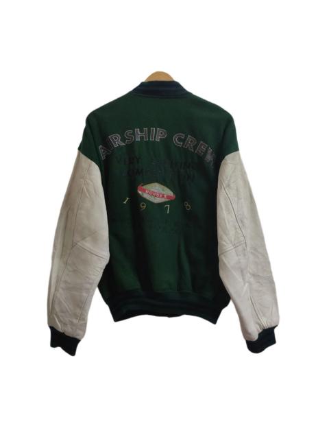 Other Designers Kearney Club Wool Leather Varsity Jacket