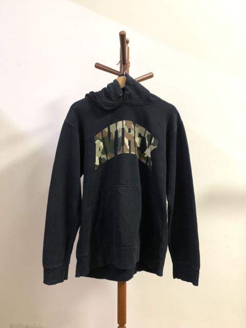Other Designers AVIREX Camo Spellout Hoodie
