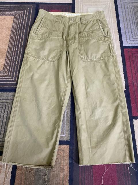 White Mountaineering 2011 AW WHITE MOUNTAINEERING RAW SEAM CROP PANT