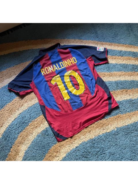 Nike Fb barcelona 2003 home jersey #10 Ronaldinho
