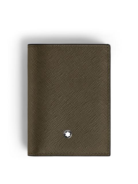 Montblanc MINI WALLET 4CC IN SARTORIAL LEATHER