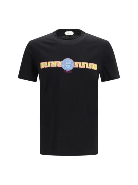 VERSACE Versace Slim Cotton Jersey T-shirt Black