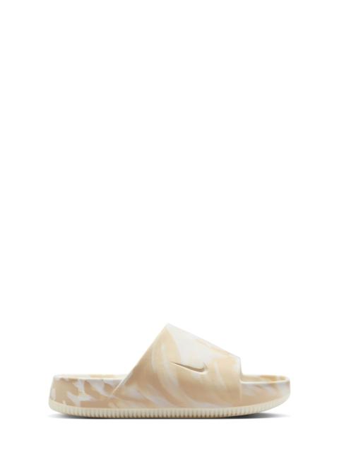 Nike Calm Slide Sandal in Phantom/Phantom at Nordstrom