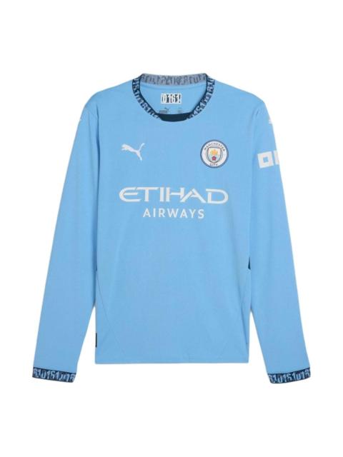 PUMA PUMA Manchester City 24/25 Home Long Sleeve Jersey 'Blue White' 775076-01