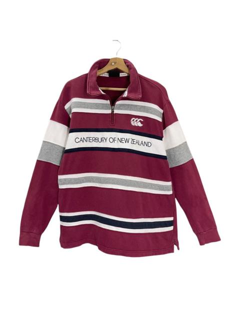 Other Designers Canterbury of New Zealand × Vintage - Vintage Canterbury Of New Zealand Halfzip Sweatshirt Size M