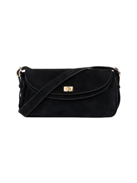 Sandro SANDRO LE MAMBO suede bag in Black at Nordstrom