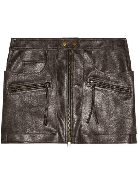 Isabel Marant Étoile Marant Etoile Women Claudine Faux Leather Mini Skirt