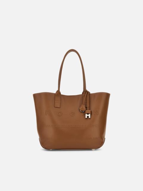 HOGAN Hogan Script Shopping Bag Small