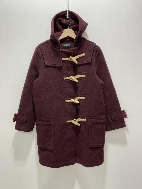 Other Designers Margaret Howell - MARGARET HOWELL WOOL DUFFLE TOGGLE BUTTON HOODED PARKA COAT
