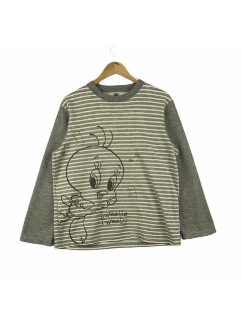 Other Designers Cartoon Network - Lonely Tunes Sweatshirt Striped Large