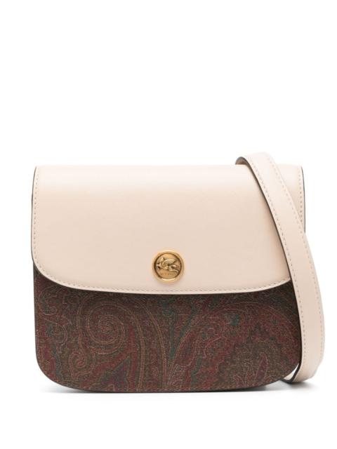 Etro Etro Woman Tyrian Purple Leather Bucket Bag | luosophy
