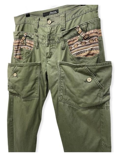 Other Designers Japanese Brand - DOPE🔥DOMINATE Double Waist Designer Handcrafted Japan Pants