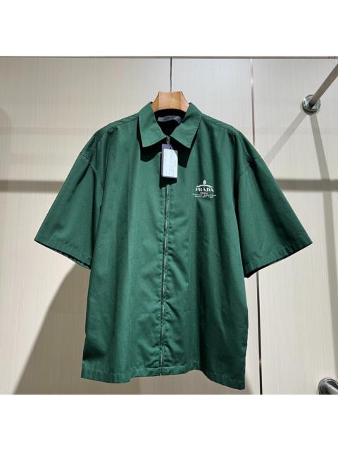 Prada Prada Green Short-Sleeve Shirt