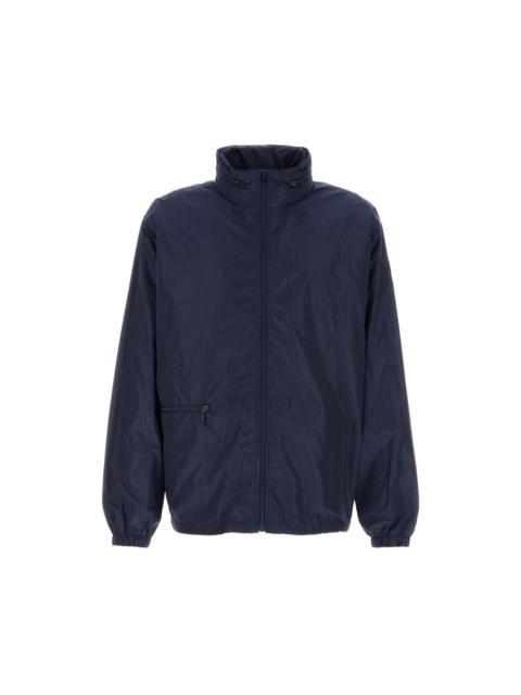 SAINT LAURENT SAINT LAURENT Navy Blue Nylon Jacket New & Authentic (Men's