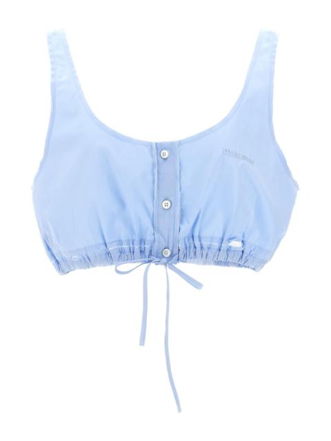 Miu Miu Miu Miu Women Logo Top