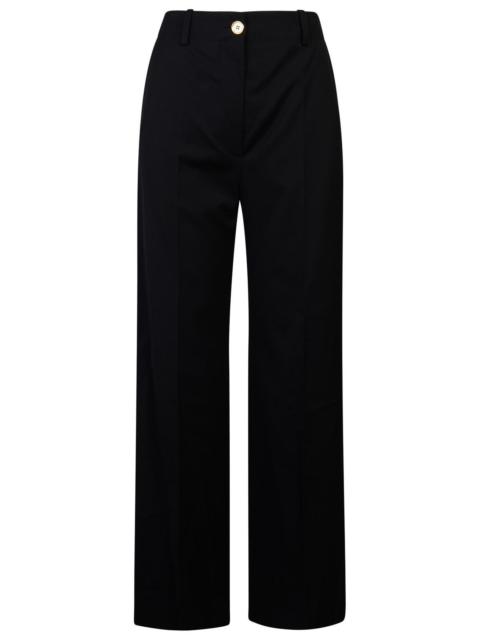 PATOU Patou Black Virgin Wool Pants