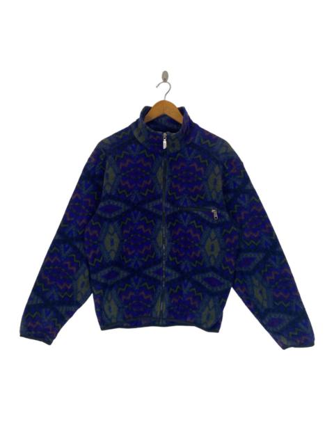 Other Designers Vintage The North Face printed fleece zipper jacket