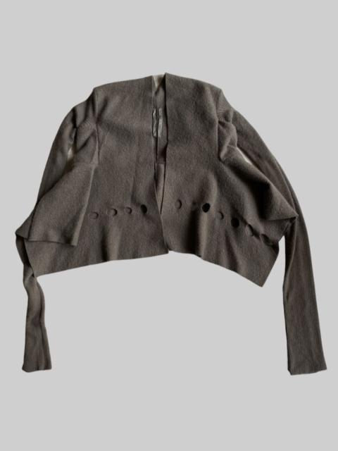 Rick Owens SS06 Tungsten Cashmere Cardigan
