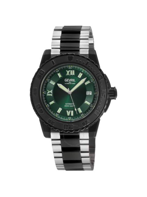Gevril - Gevril Seacloud Automatic Green Dial Men's Watch 31289B