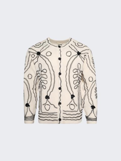 BODE Winter Garden Cardigan Cream