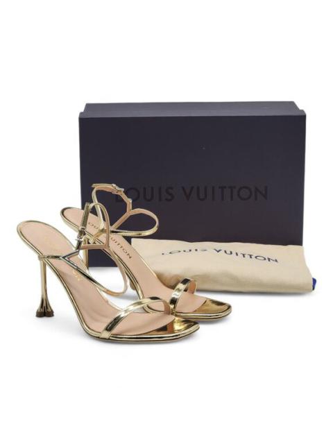 Louis Vuitton Louis Vuitton Blossom Sandals Leather in Gold Size 40 10 US $1190