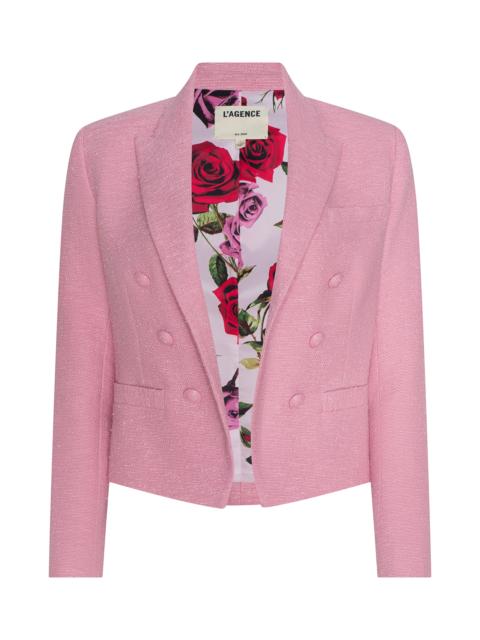L'AGENCE Brooke Tweed Blazer