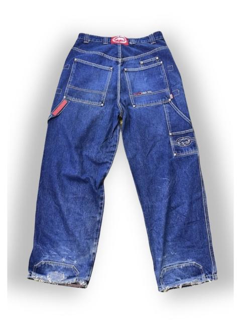 Other Designers Ecko Unltd. - GRAILS ECKO UNLTD Oversized Denim Streetwear Distressed