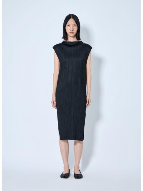 Pleats Please Issey Miyake Pleats Please Issey Miyake Women Swing Solid Tunic Dress