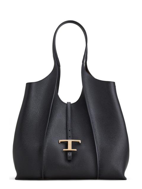 Tod's Tod's Medium Shopping Tote in Nero at Nordstrom