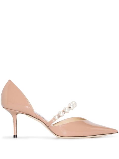 JIMMY CHOO Jimmy Choo Women Aurelie Glittered Pumps