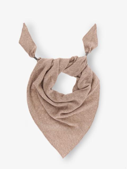 Brunello Cucinelli Brunello Cucinelli Women Cashmere Scarf With Monili Detail