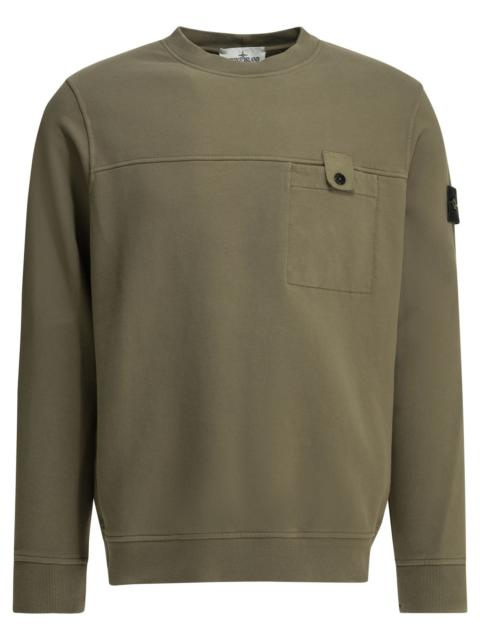 Stone Island Stone Island Crewneck Sweatshirt Green Men