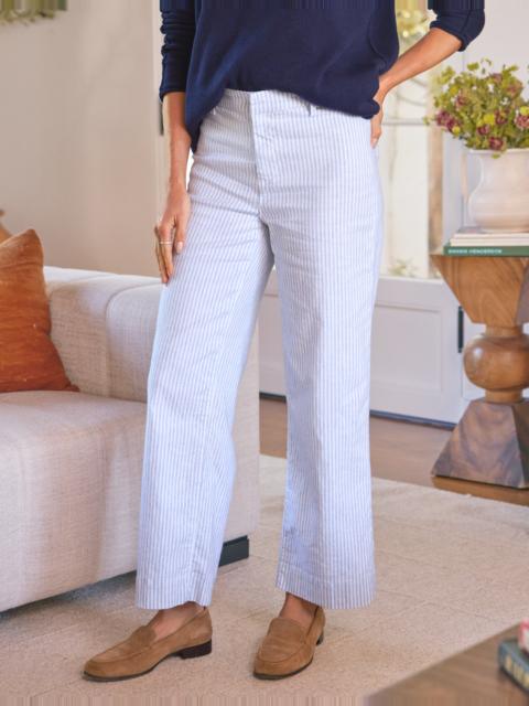 Frank & Eileen Wide-Leg Linen Pant