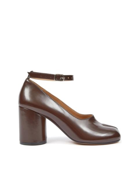 Maison Margiela MARY JANE TABI PUMPS - CHIC BROWN