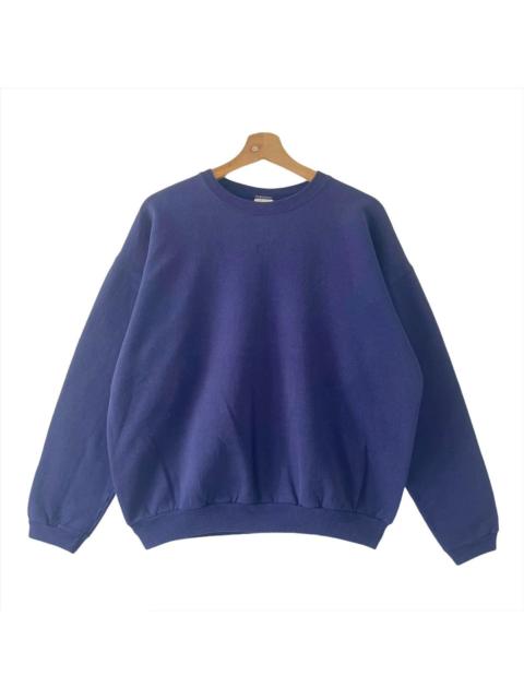 Other Designers Vintage 90s Hanes Plain Crewneck Sweatshirt Size L