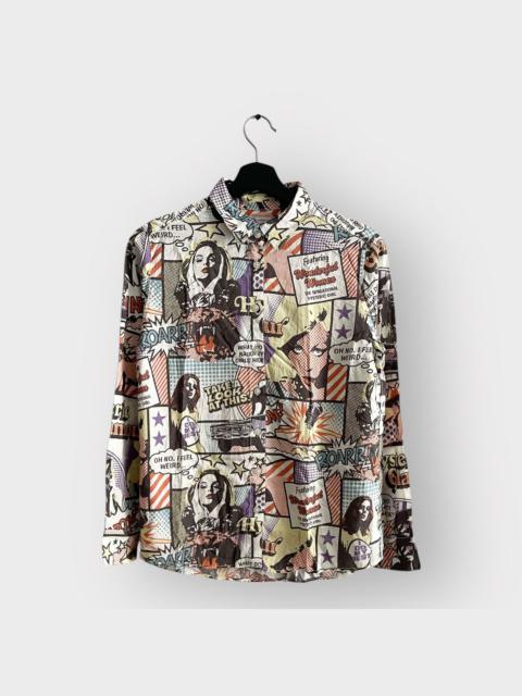 Hysteric Glamour STEAL! 2000s Hysteric Glamour Country Hot Girl Manga Shirt