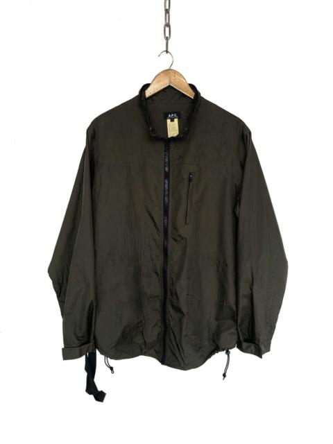 GRAIL🔥OG APC 🇫🇷 Bondage Tactical Zipper Parka