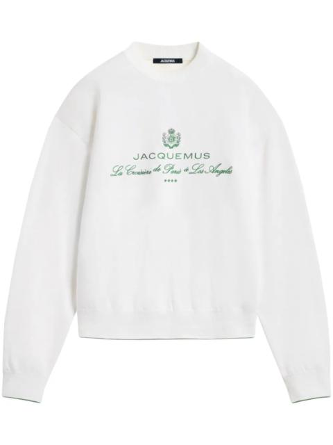 Jacquemus Men La Maille Venice Sweatshirt