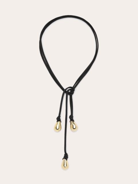 RAMY BROOK Yara Suede Tie Necklace