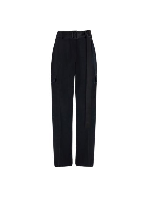 FERRAGAMO belted trousers