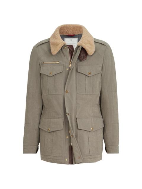 Brunello Cucinelli Brunello Cucinelli Men Technical Cotton Field Jacket