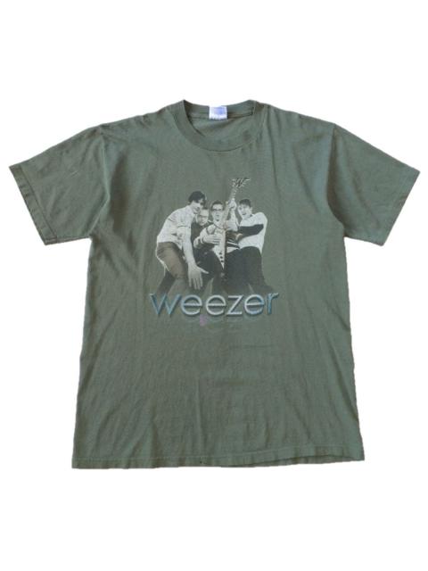 Other Designers Vintage Weezer Y2K Tour Tshirt distressed