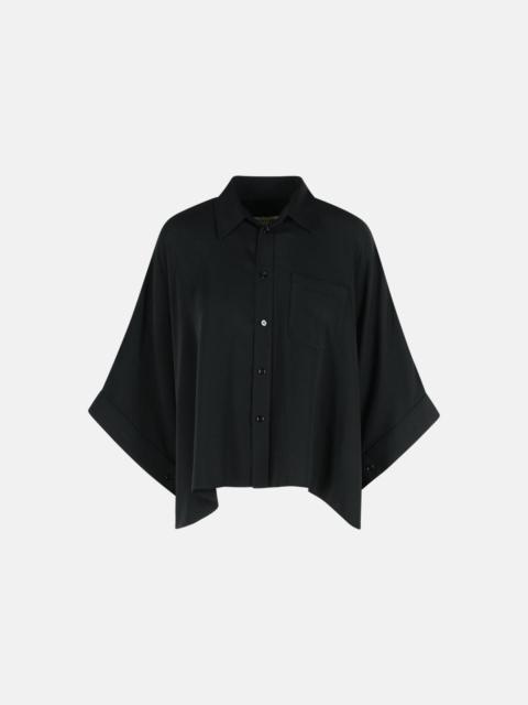 MM6 Maison Margiela BLACK POLYESTER CAPE