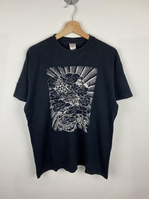 Other Designers Japanese Brand - Japanese Dragon Motive T-shirt