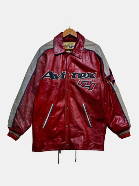 Other Designers 🔥VTG 90S AVIREX ALL STAR LEATHER JACKETS