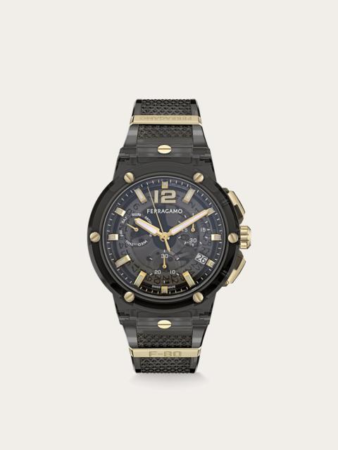 FERRAGAMO F-80 Translucent Watch