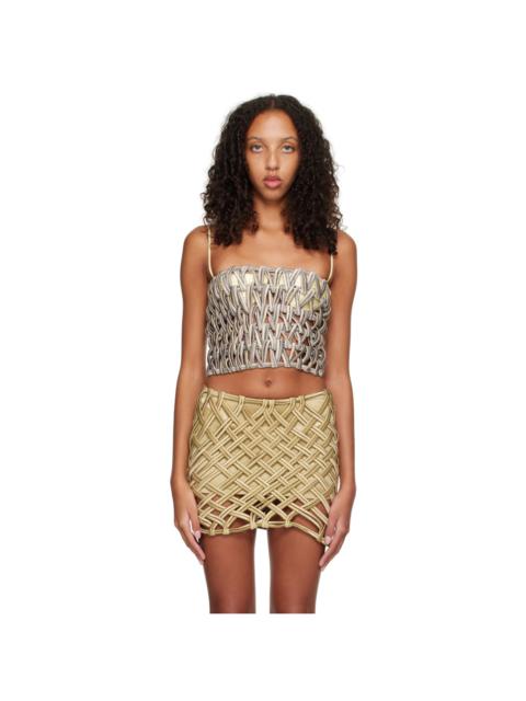 ISA BOULDER SSENSE Exclusive Gray Band Tank Top