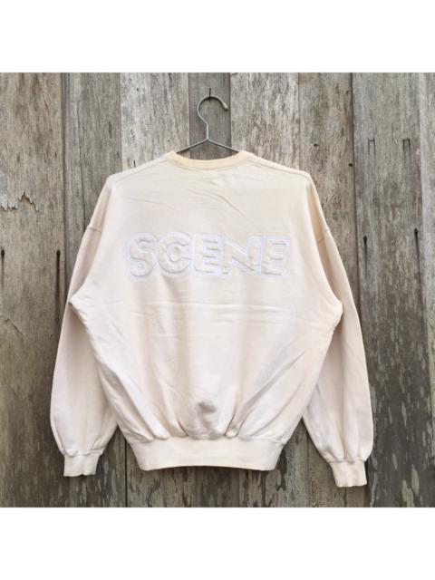 Other Designers Vintage - Vintage Scene Spell Out Crewneck Sweatshirt Big Logo