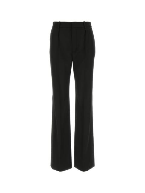 SAINT LAURENT Saint Laurent Woman Black Wool Pant