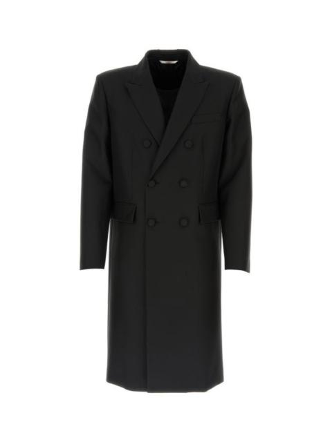 Valentino Valentino Garavani Man Black Tech Nylon Coat
